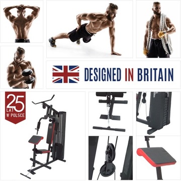 MULTIGYM BMG 4303 STACK 66 КГ УПРАЖНЕНИЯ ATLAS