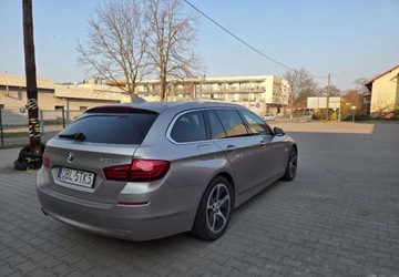 BMW Seria 5 F10-F11 Touring Facelifting 530d 258KM 2014 BMW Seria 5 Lift X-Drive Xenon Skora Kamera HedapUp PodFotele Harman Kardo, zdjęcie 4