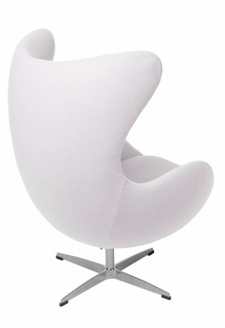 БЕЛОЕ КРЕСЛО Jajo Premium КАШЕМИР 106x80x66см