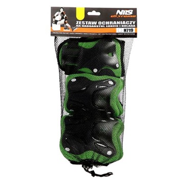 ЗЕЛЕНЫЕ защитные чехлы для роликовых коньков ДЛЯ ВЗРОСЛЫХ L NILS