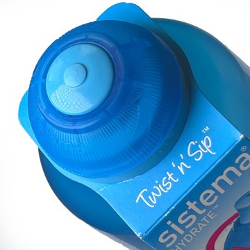 BIDON NA WODĘ BUTELKA SISTEMA HELIX 600ml DO SZKOŁY PRZEDSZKOLA NA ROWER