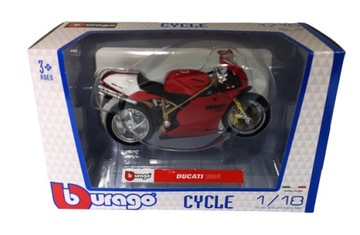 Model Motocykl Motor Bburago 1:18 DUCATI 998R