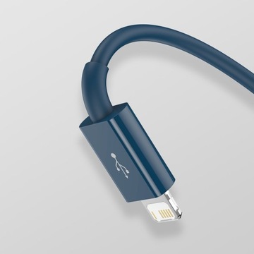 Baseus 3in1 USB — кабель microUSB Lightning USB-C