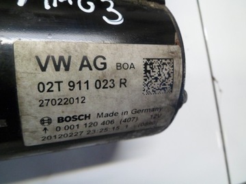 SKODA FABIA VW POLO IV 1.2 STARTÉR 02T911023R 0001120406