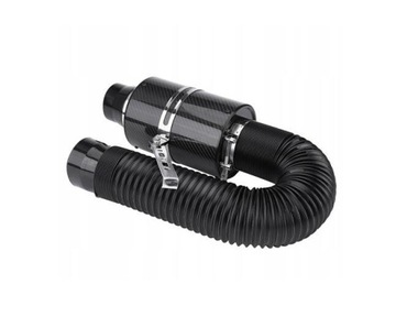 UKŁAD DOLOTOWY CARBON FILTR STOŻKOWY AIRBOX 76MM 1
