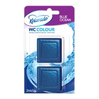 Kolorado kostka barwiaca wodę czyszczenie WC colour niebieska 0,09l
