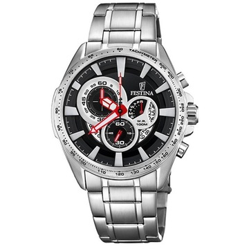 Zegarek Męski Festina F6864-5 srebrny bransoleta