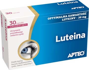 Luteina Apteo 30 kapsułek