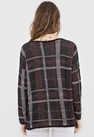 DESIGUAL cienki sweterek oversize TYGRYS z wełna i alpaką M