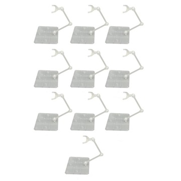 STOJAK DLA LALKI STOJAK NA FIGURKI AKRYL 10SZT