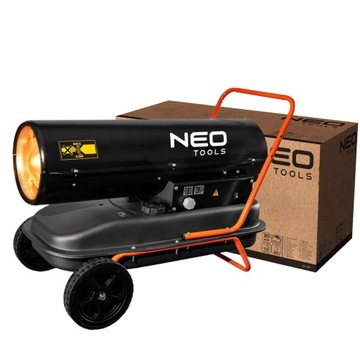NEO 90-081 БЕНЗИНОВО-МАСЛЯНЫЙ НАГРЕВАТЕЛЬ, НАГРЕВАТЕЛЬ 30 кВт, ВОЗДУХОДУТКА 34 Л, 750 м3/ч