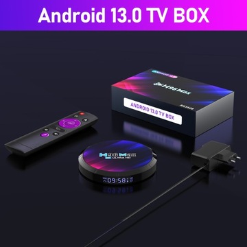 ТВ-АДАПТЕР SMART BOX TV 4K ANDROID 13 WIFI BT