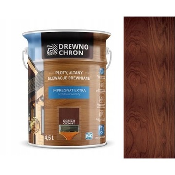 DREWNOCHRON IMPREGNAT EXTRA 4,5L ORZECH CIEMNY