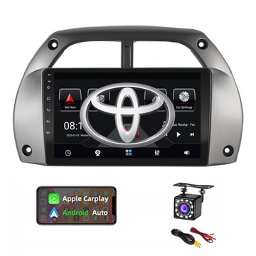 TOYOTA RAV4 01-06 RADIO 2DIN ANDROID12 4GB 64