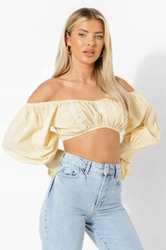 BOOHOO CROP TOP BUFKI LTJ NE7__M