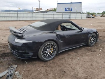 Porsche 911 991 Turbo/Turbo S Cabrio 3.8 520KM 2015 Porsche 911 Turbo 2015 3.8l 3.8 Benzyna 520KM, zdjęcie 4