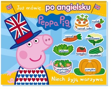 KSIĄŻECZKA ŚWINKA PEPPA JUŻ MÓWIĘ PO ANGIELSKU