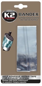 ЛЕНТА BANDEX К2 БАНДАЖ ДЛЯ РЕМОНТА ТРУБЫ ГЛУШИТЕЛЯ 1м