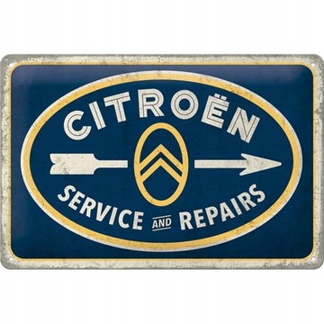 Nostalgic Art Plakat 20x30 CITROEN SERVICE