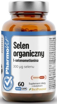 PHARMOVIT SELEN ORGANICZNY 60k INULINA PIPERYNA