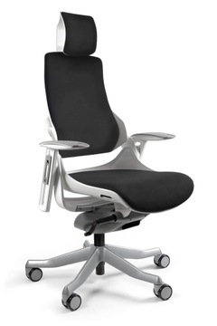 Fotel biurowy ergonomiczny czarny WAU UNIQUE / SPEŁNIA NOWE NORMY
