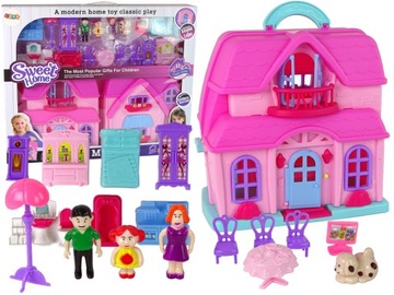 Domek dla lalek LEANToys domek