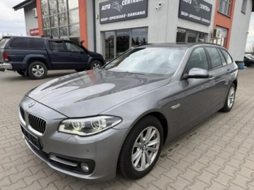 BMW Seria 5 F10-F11 Touring Facelifting 530d 258KM 2014 BMW 530 Serwisowany w ASO*Lift