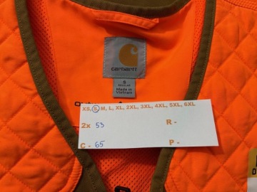 CARHARTT Upland Jacket Охотничий жилет РАЗМЕР S