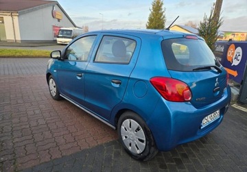 Mitsubishi Space Star Hatchback 5d 1.0 71KM 2015 Mitsubishi Space Star Swiezo sprowadzony Ubezpieczony Zarejestrowany Nowe, zdjęcie 4