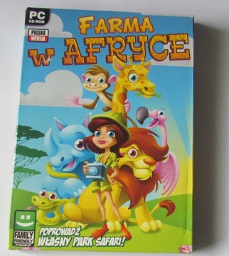 Farma w Afryce Park safari gra dla dzieci PC PL