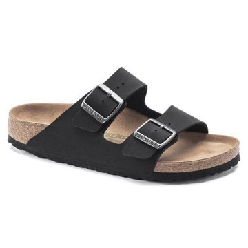 Klapki damskie profilowane Birkenstock Arizona VEGANSKIE BIRKO FLOR NA LATO