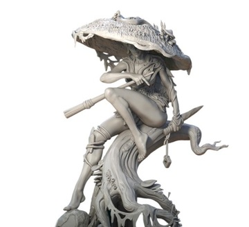 Mushroom nymph nimfa dnd Figurka RPG druk 3d 8k