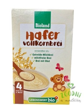 LEBENSWERT BIO овсяная крупа HOLLE ORGANIC 4м