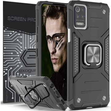 CASE COVER OBUDOWA FUTERAŁ ETUI PANCERNE + SZKŁO do LG K52 / K62 / K62+