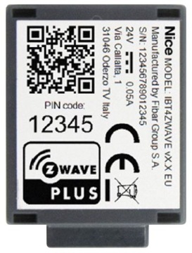 Хороший интерфейс BiDi-ZWave Fibaro Z-Wave для ворот