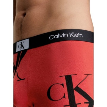 CALVIN KLEIN BOKSERKI MĘSKIE MAJTKI 1P TRUNK CZERWONE r.XL