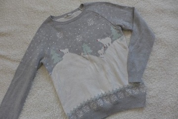 SWETER ŚWIĄTECZNY ZIMA MISIE ŚWIĘTA 38