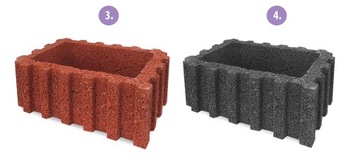 Duża DONICA Ogrodowa Gazobeton Gazon # KOLORY #