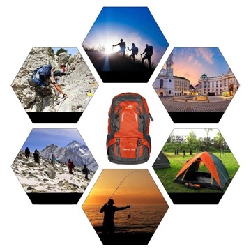 ПОХОДНЫЙ РЮКЗАК ИЗ НЕЙЛОНА, ОБЪЕМОМ 60 Л, ПРОЧНЫЙ ПОХОДНЫЙ РЮКЗАК