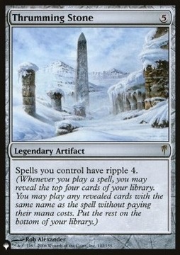 Thrumming Stone - podstawa talii @@@@