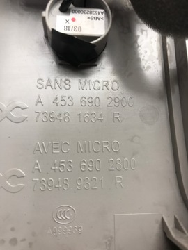 LAMPA INTERIÉR POLSTROVÁNÍ SMART 453 A4536902900