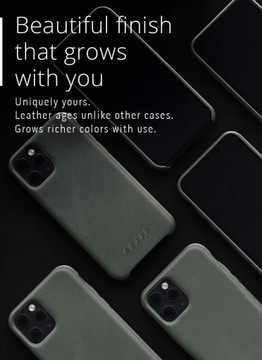 Задний чехол Mujjo для Apple iPhone 12 Mini, черный