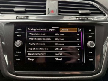 Volkswagen Tiguan II SUV Facelifting 2.0 TDI 150KM 2022 Volkswagen Tiguan 2.0 TDI 150KM 4x4 DSG MATRIX Kamera360 Hak Niski Przebie, zdjęcie 35