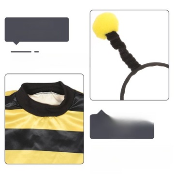 НАБОР КОСТЮМА ДЛЯ ВЕЧЕРИНКИ ПЧЕЛЫ С АКСЕССУАРАМИ