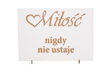 Таблетки 16 шт, гимн о любви, свадебные 30х42