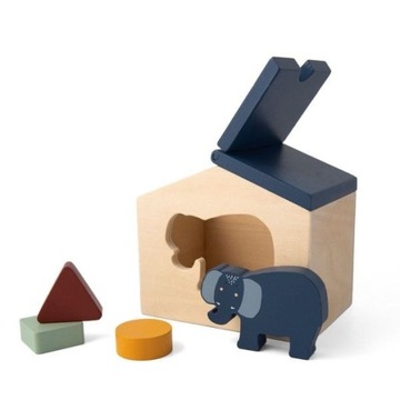 DREWNIANY DOMEK MRS ELEPHANT od TRIXIE