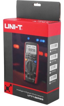 МУЛЬТИМЕТР УНИВЕРСАЛЬНЫЙ СЧЕТЧИК UNI-T UT71D True RMS