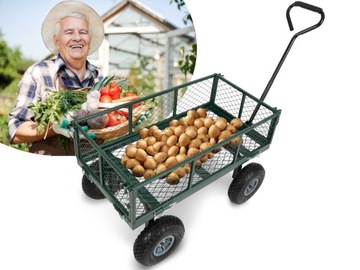 САДОВЫЙ ТРАНСПОРТНЫЙ ПРИЦЕП Тачка Barrow 3в1 до 500КГ