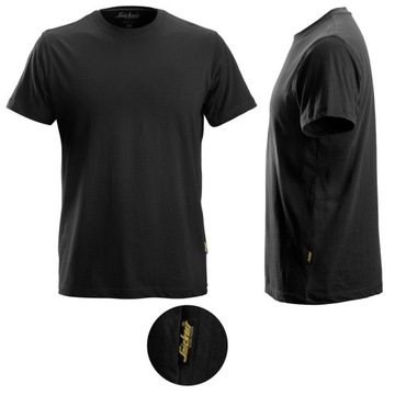 T-shirt koszulka Snickers 2502 czarna r M tshirt