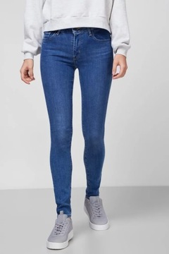 Levis Damskie dżinsy 711 Skinny Bogota Way 18881-0532-28/32